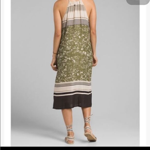 NWT prAna Midi Halter Flowy Sundress - Picture 5 of 14